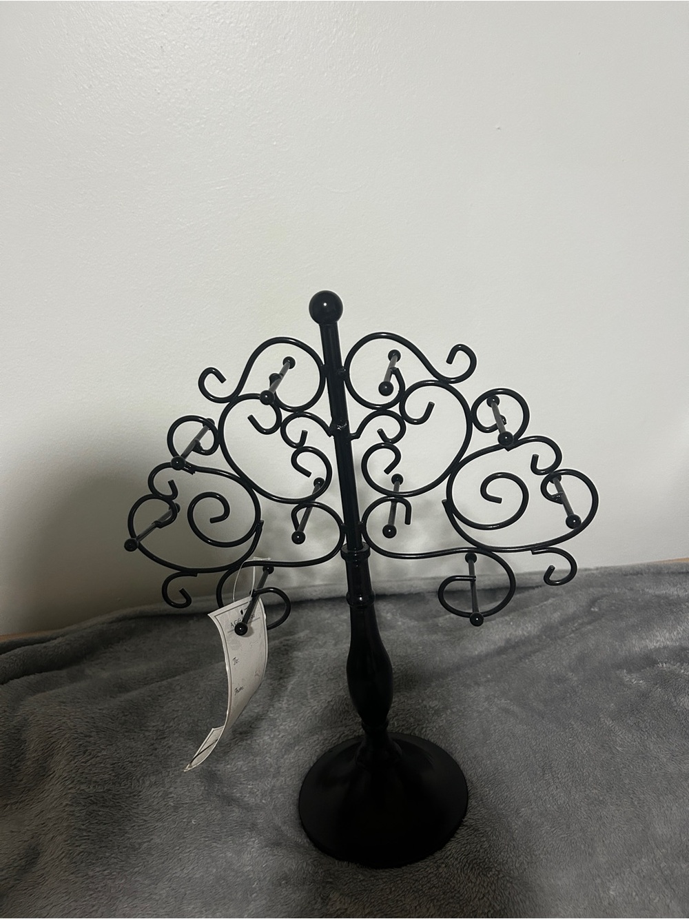 NWT Jewelry tree stand Sheffield Home Black Swirl - Picture 4 of 7